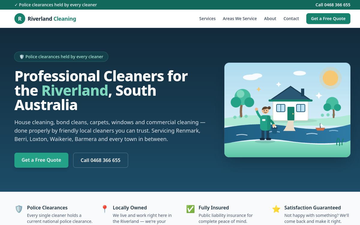 Riverland Cleaning